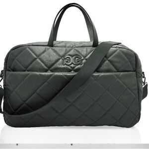 NWT Gilda Paris Quilted Business Travel Unisex Computer Lugage Bag  19x12x5
